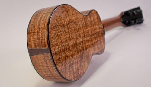 Orchid Inlay to Blackwood and Huon Pine Soprano