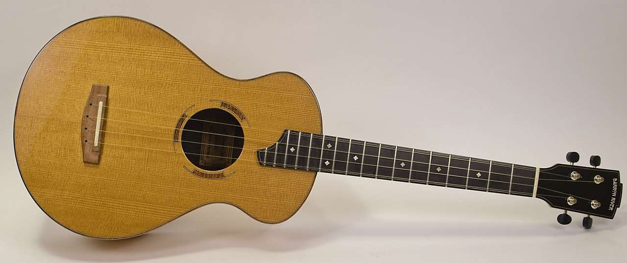 Curly Blackwood Tenor Ukulele