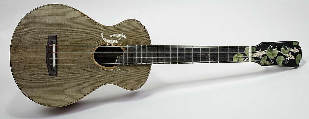 Curly Blackwood Tenor Ukulele