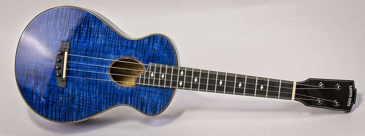 Curly Blackwood Tenor Ukulele